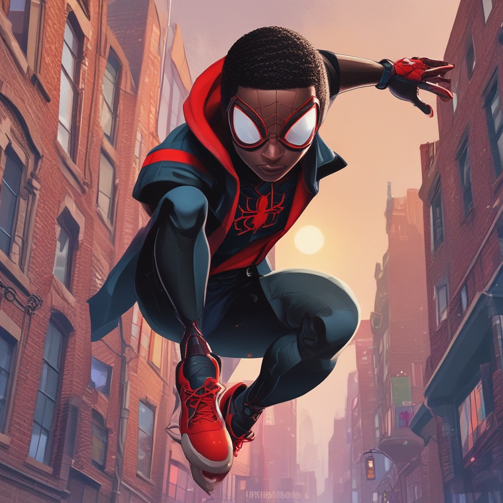 Miles Morales from Spiderverse